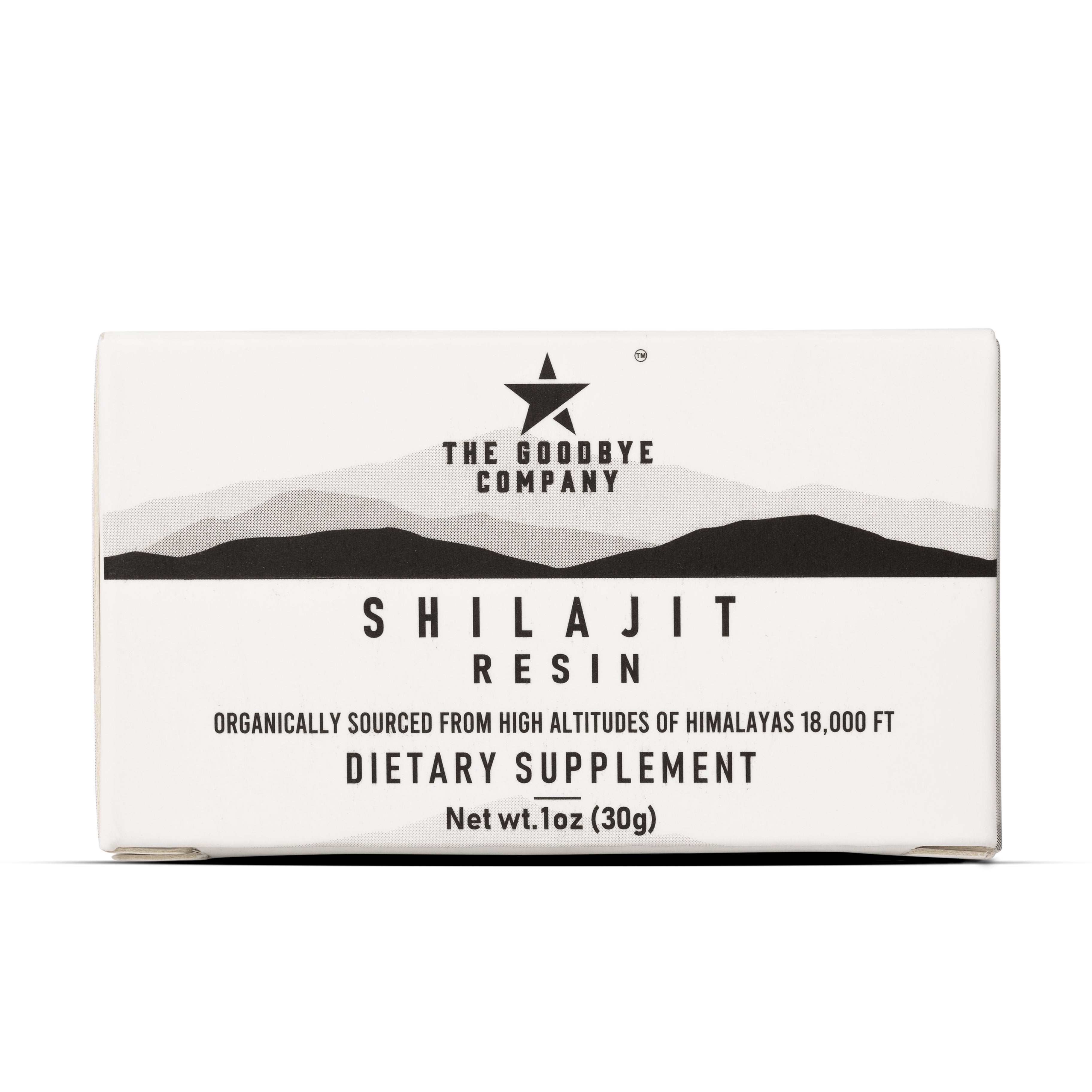 The Goodbye Company Organic Himalayan Shilajit Resin